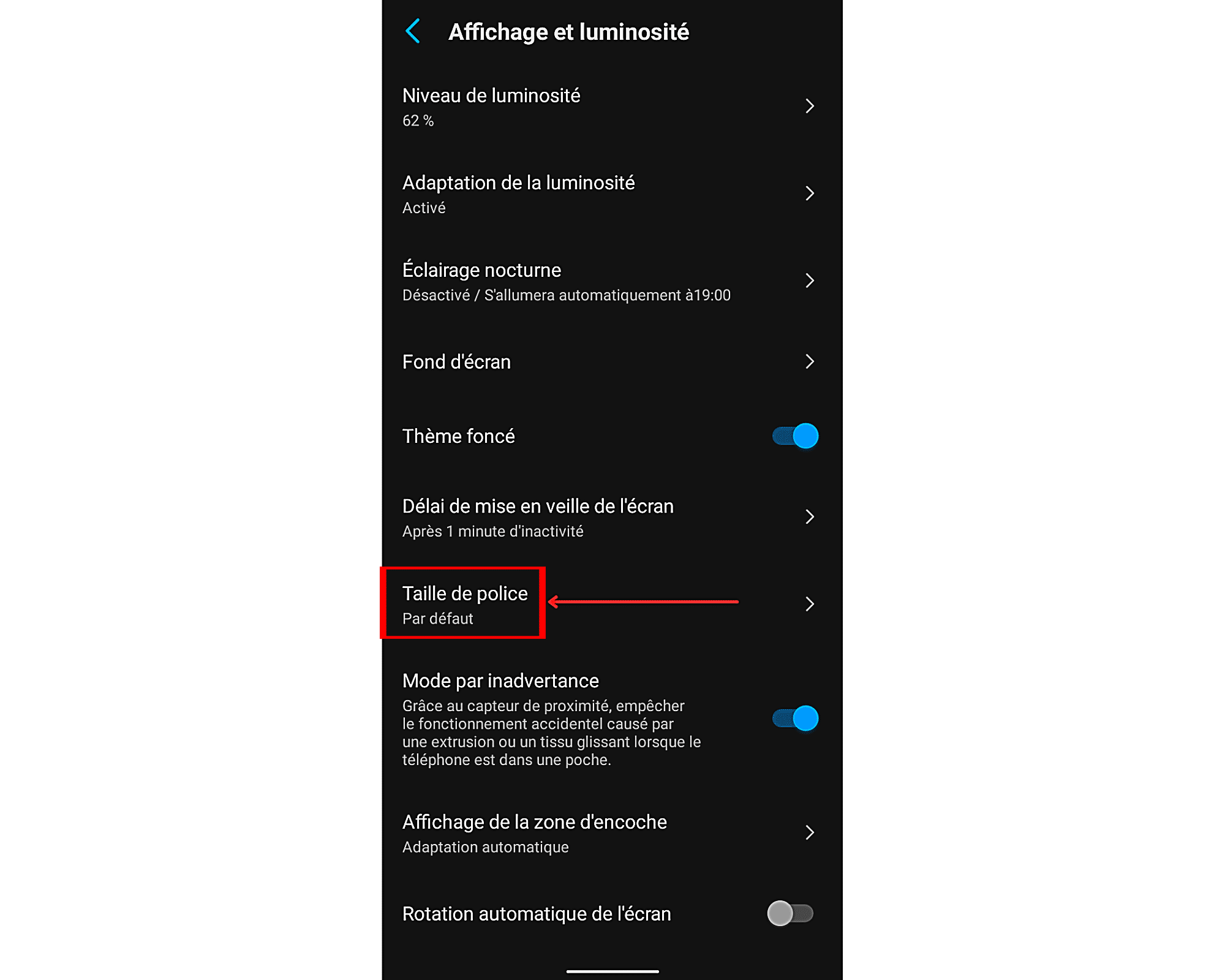Parameter-Change-Font-Size-Text