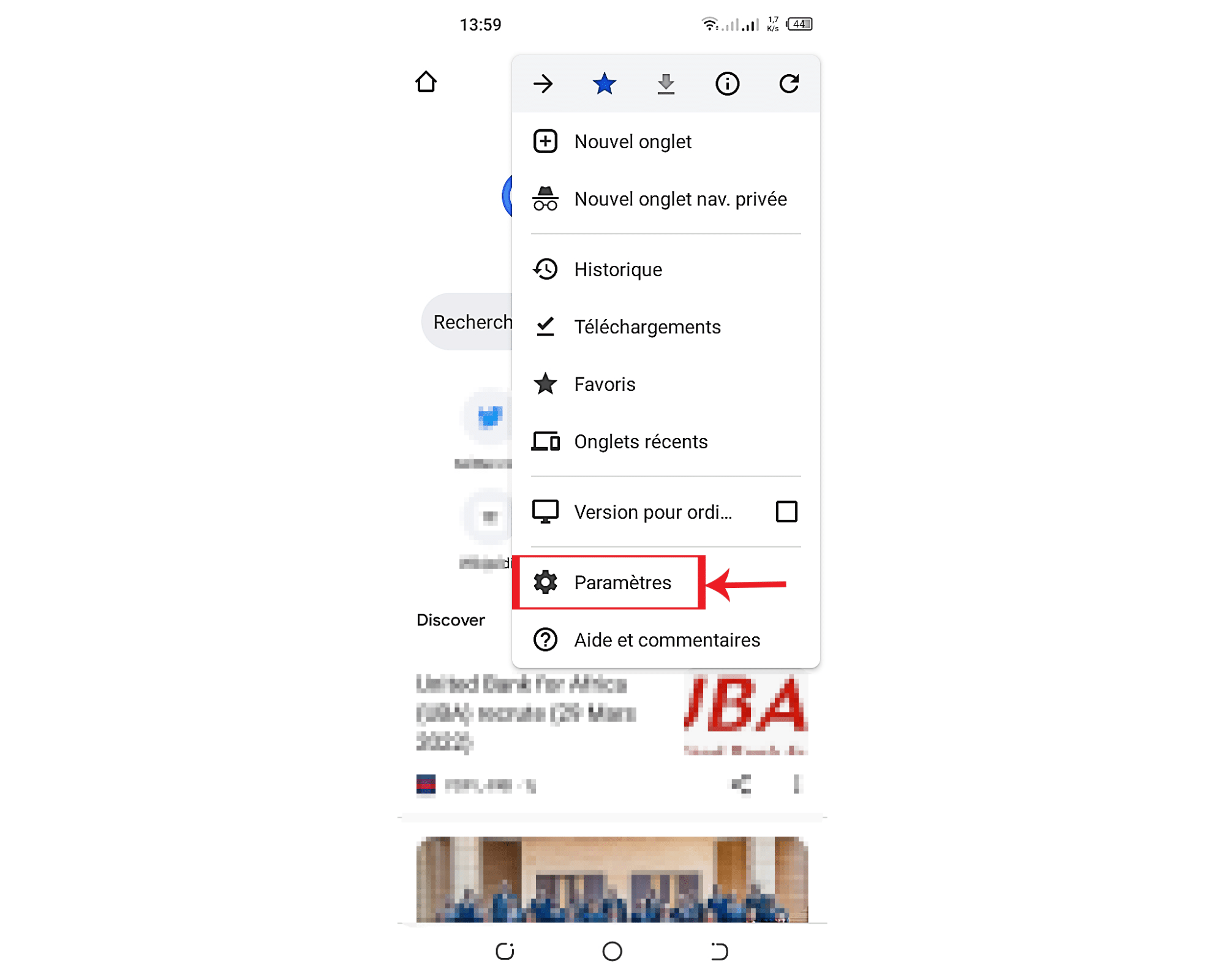 Paramètre-Synchroniser-Ses-Données-Google