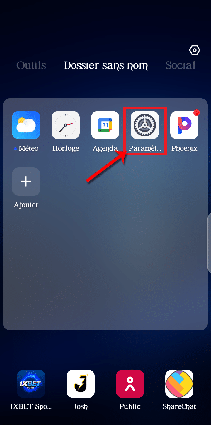 Settings – © Credit: fredzone.org