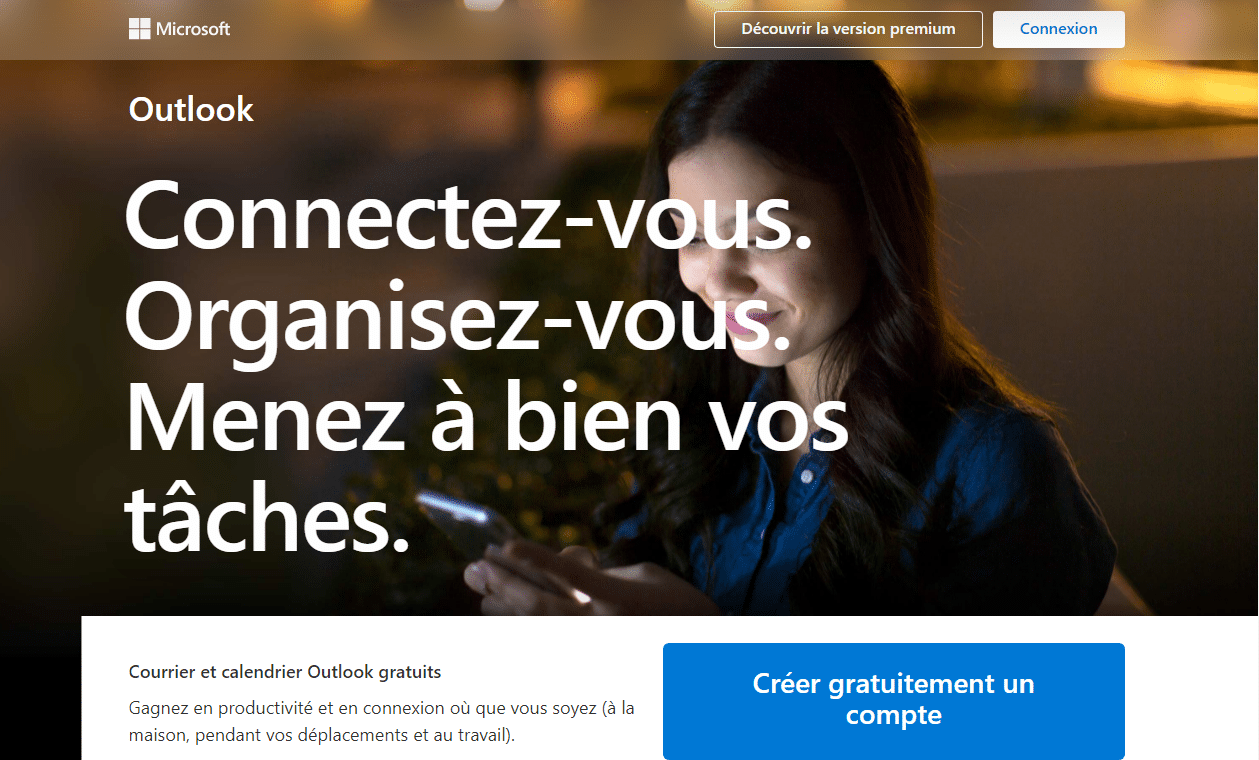 Crédit : Outlook