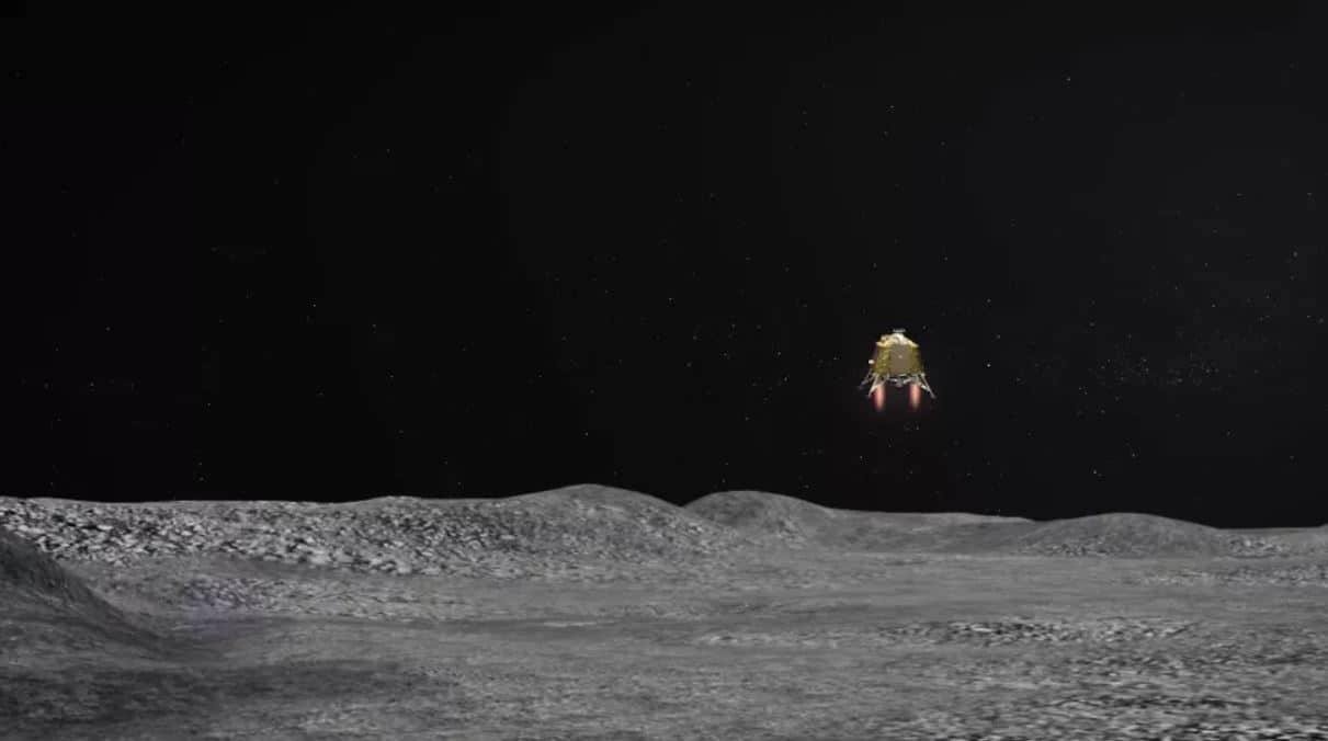 Illustration de la mission Chandrayaan 2