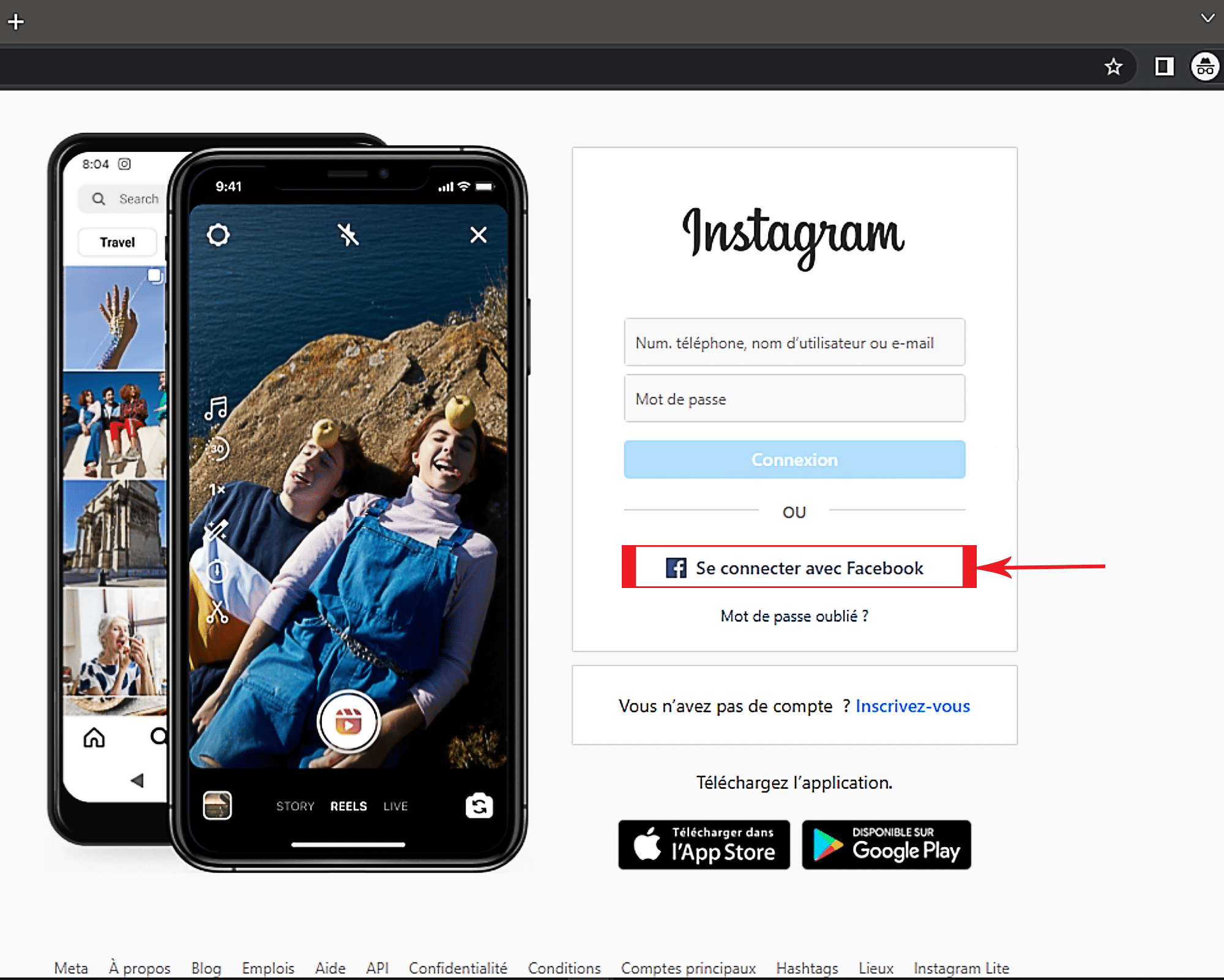 Connexion-Facebook-Compte-En-Privé