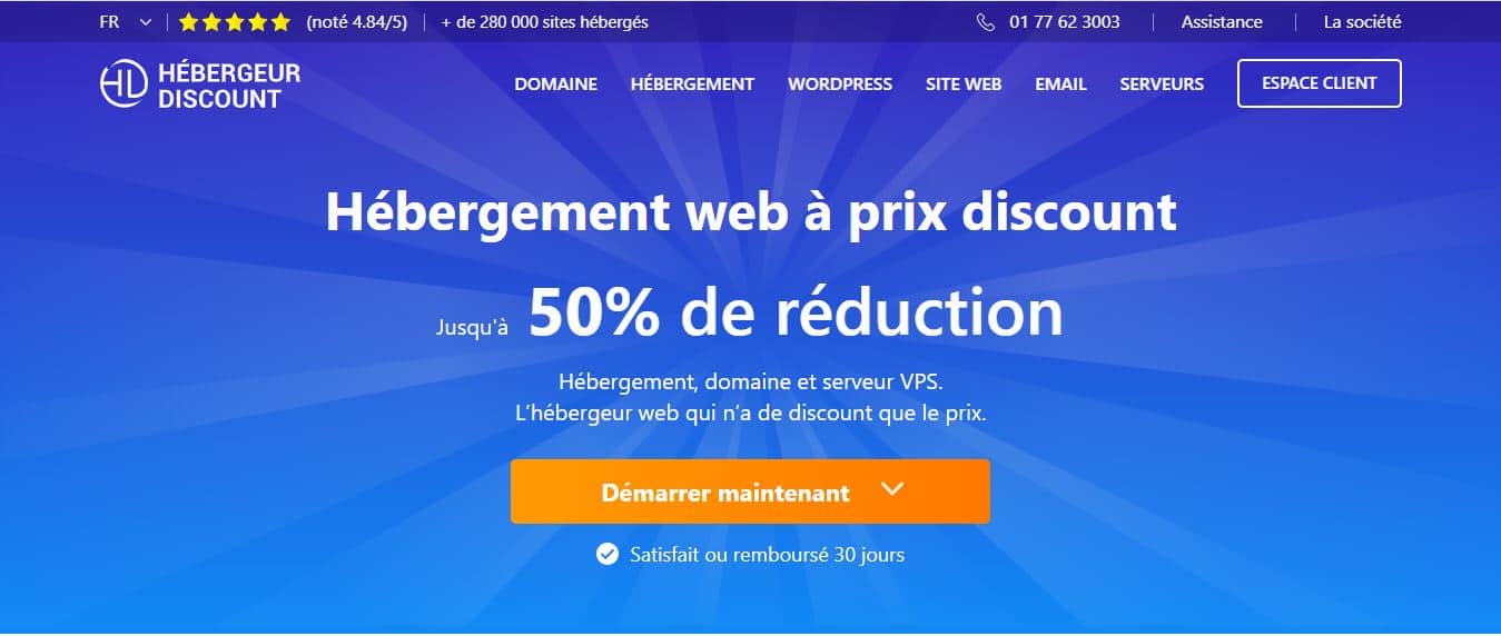 Hébergeur Discount