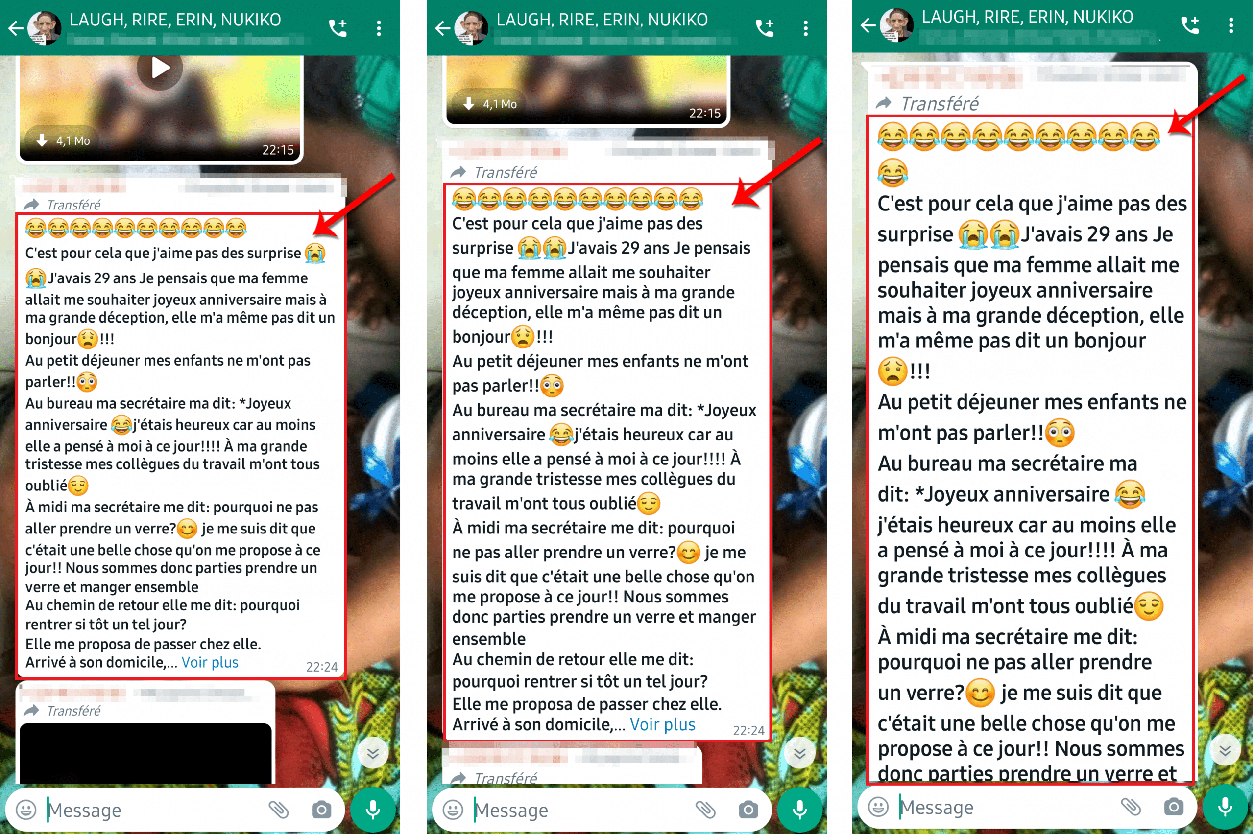 Différentes_tailles_police_WhatsApp – © Crédit : fredzone.org