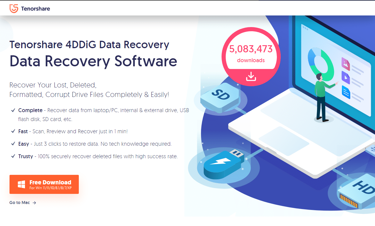 Crédit : SoftPerfect File Recovery