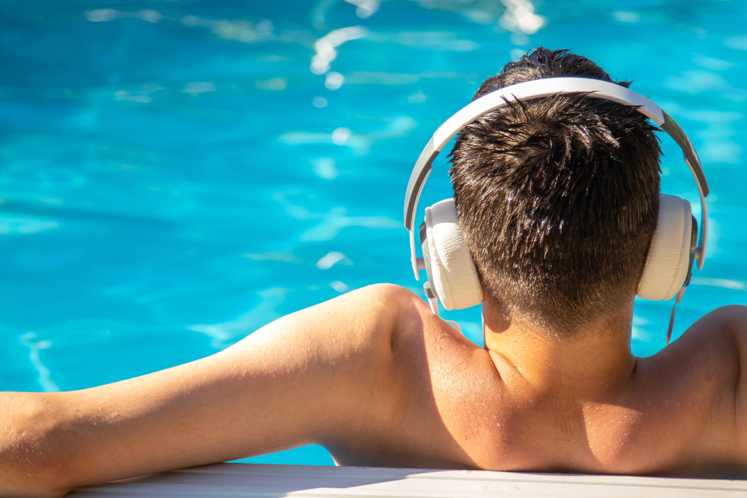 Lecteur MP3 étanche pour la piscine