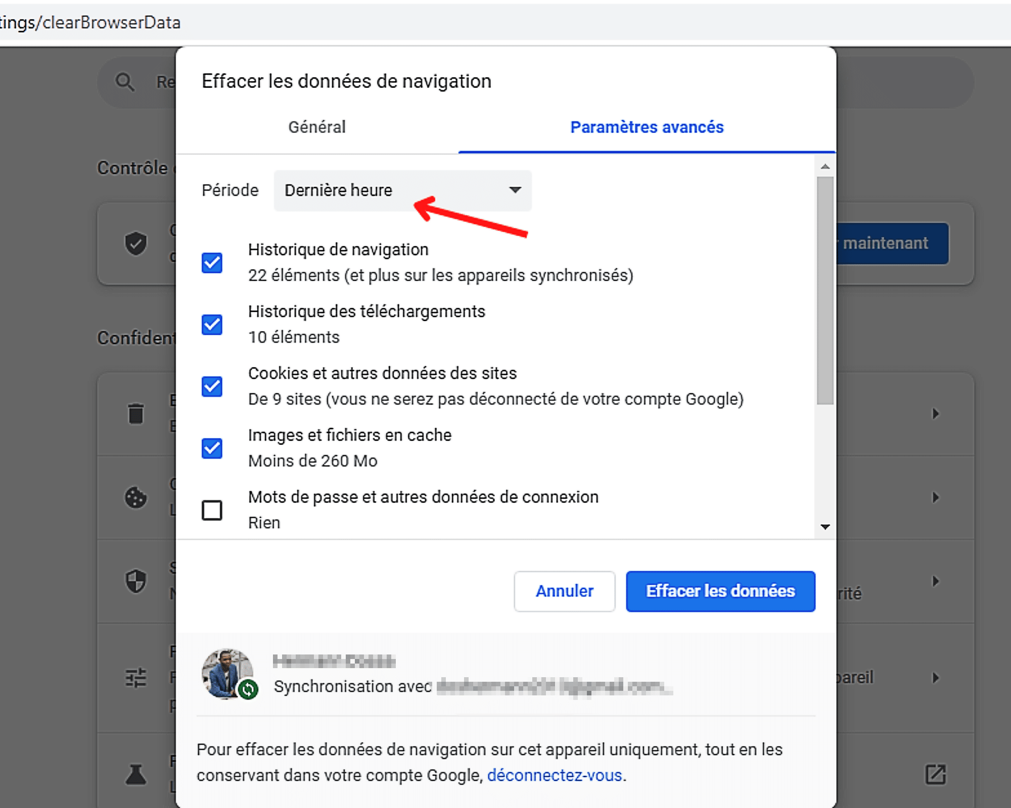 Ștergeți-zi-yahoo-google-Chrome