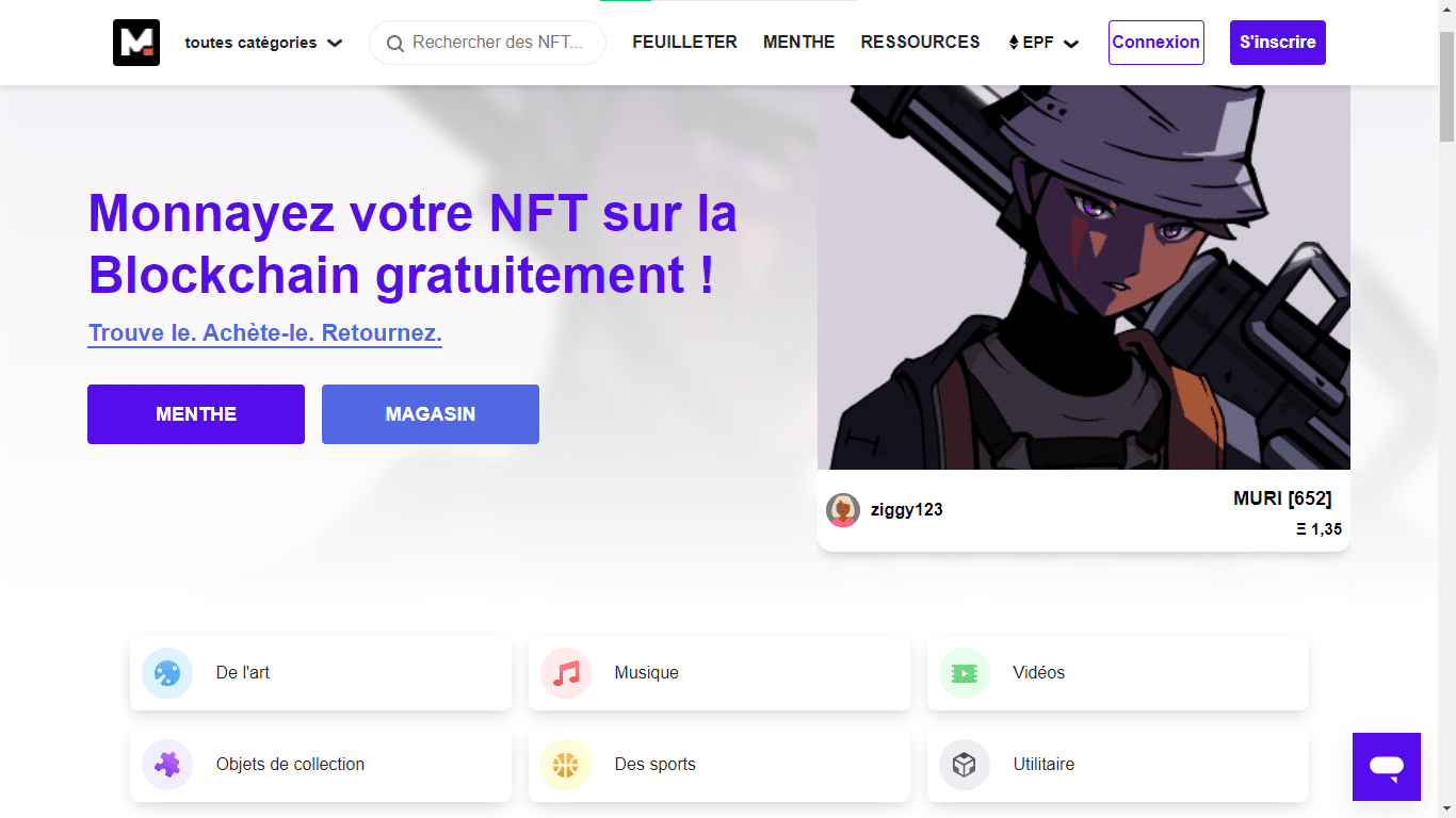 Mintable_site_achat_NFT