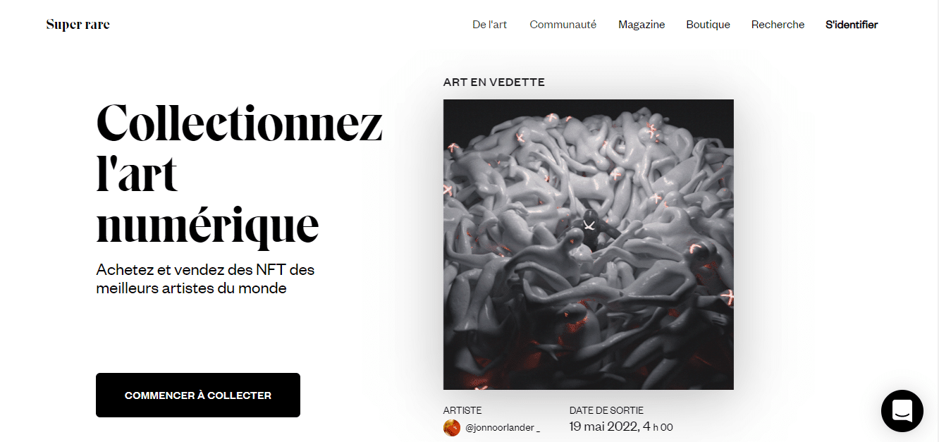 SuperRare_site_achats_NFT