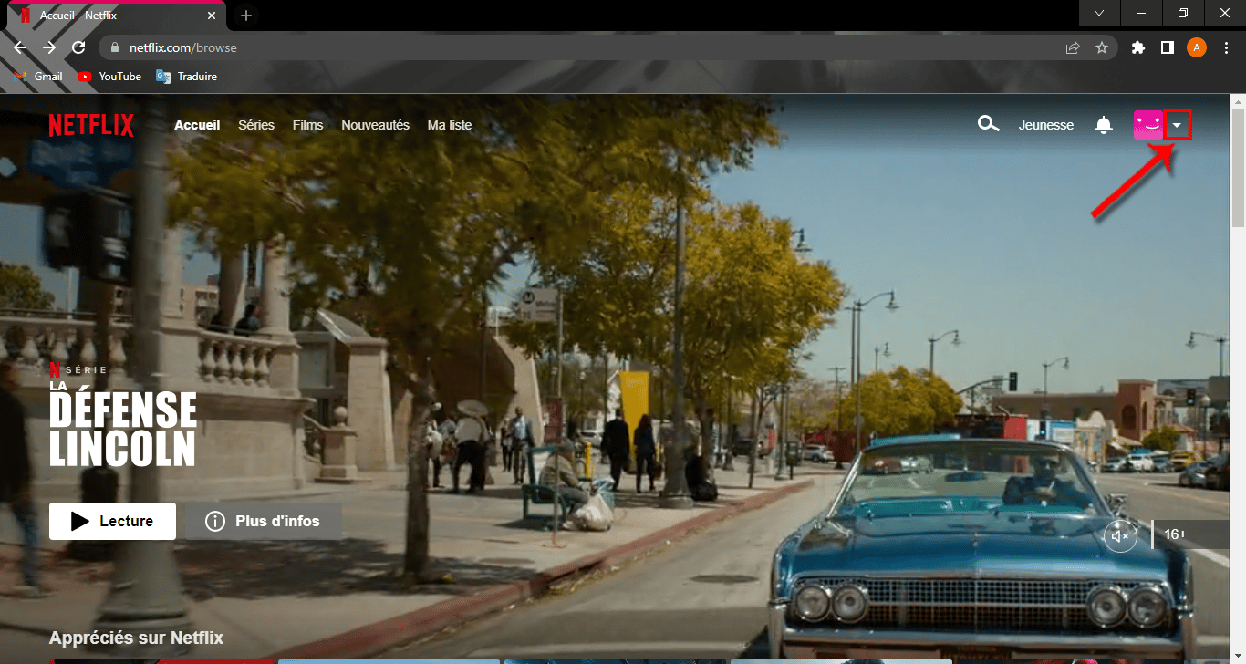 Accès_menu_Netflix – © Crédit : fredzone.org