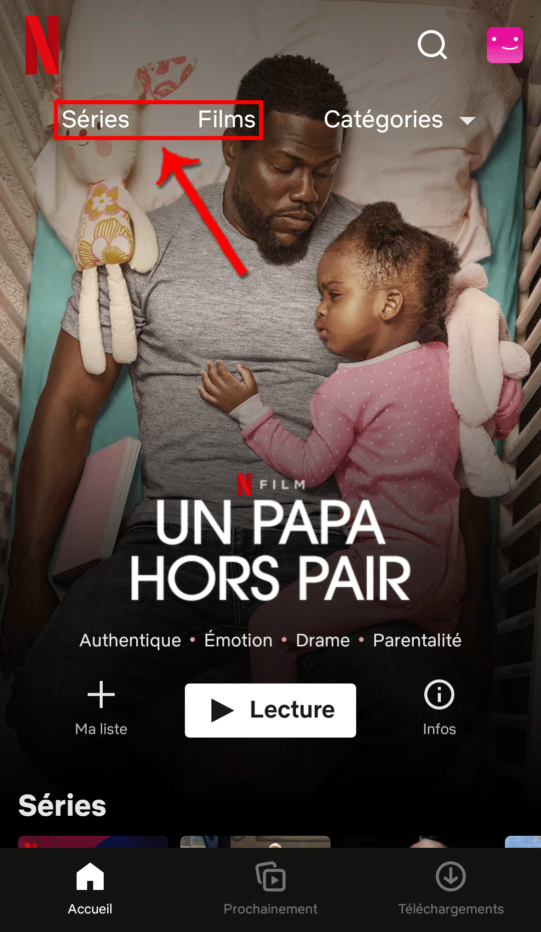 Choix_Film/Série – © Crédit : fredzone.org