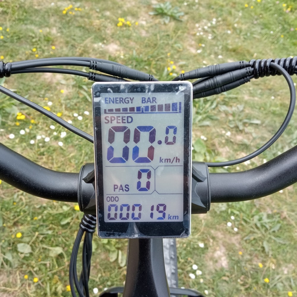 Ecran du vélo électrique Bezior XF001