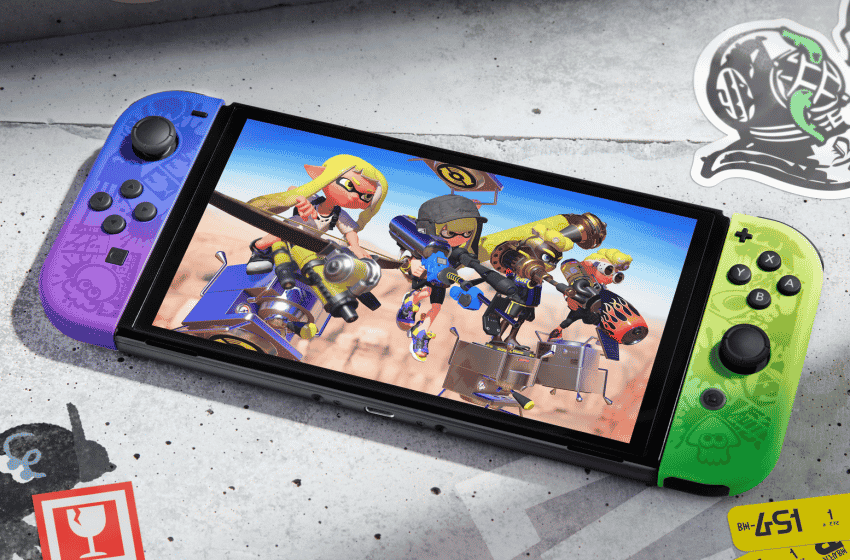 Nintendo dévoile une nouvelle Switch OLED aux couleurs de Splatoon 3