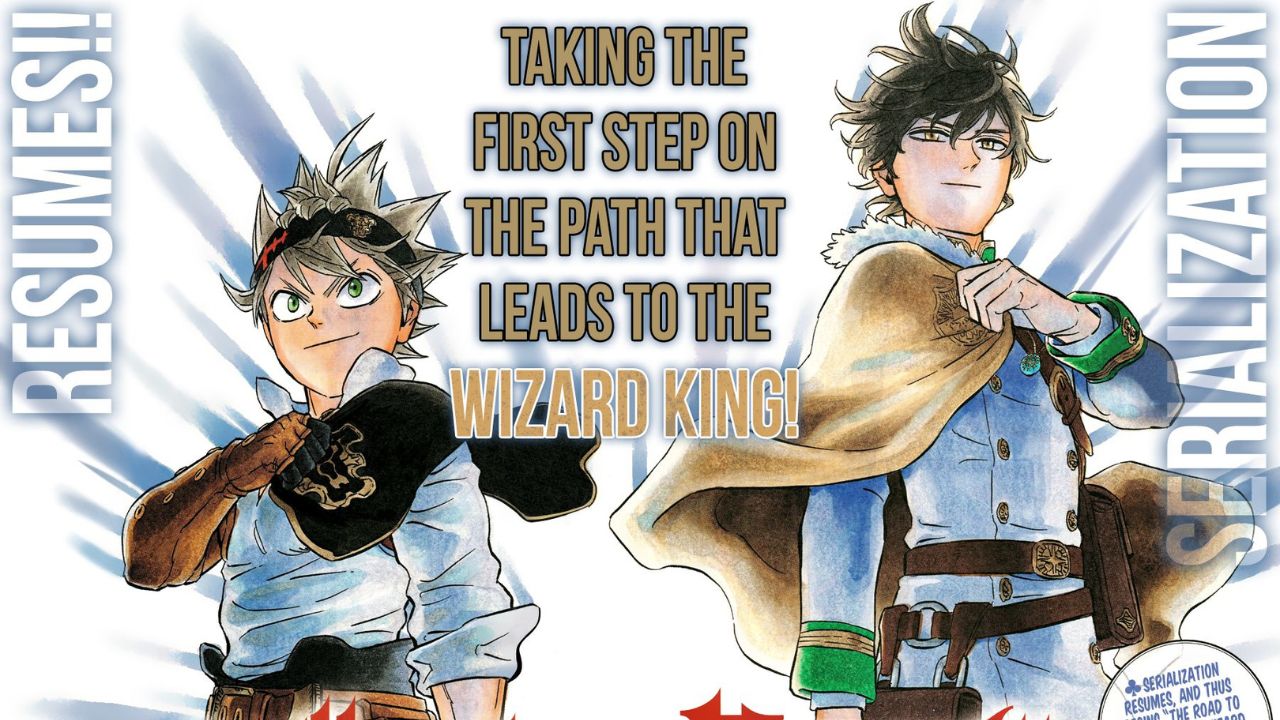 Black Clover Date de sortie du chapitre 333 le roi