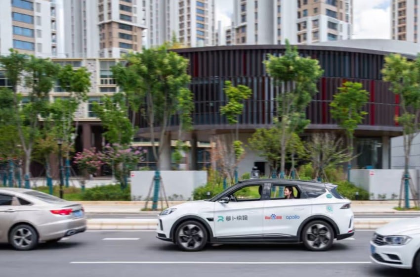 En Chine, Baidu vient d’obtenir le premier permis pour pouvoir proposer des taxis totalement autonomes