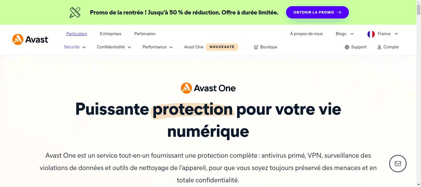 Crédits : Avast One