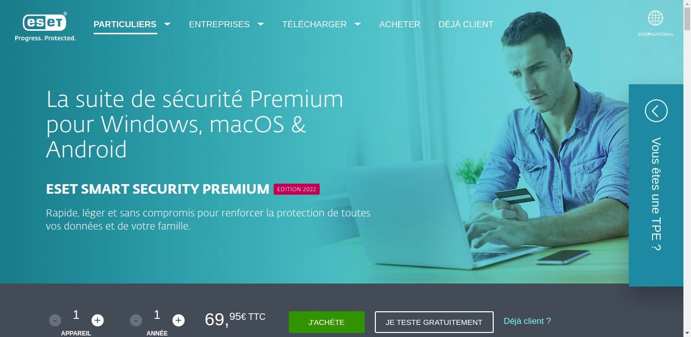 Crédits - Esset Smart Security Premium
