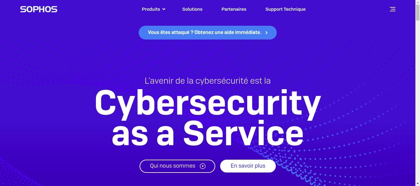 Crédits - Sophos Security