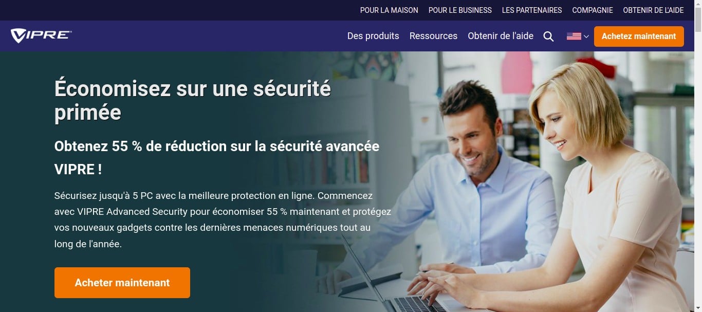 Crédits - Vipre Advanced Security
