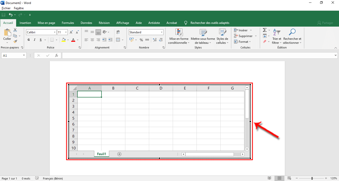 Feuille_calcul_Excel_créée – © Crédit : fredzone.org