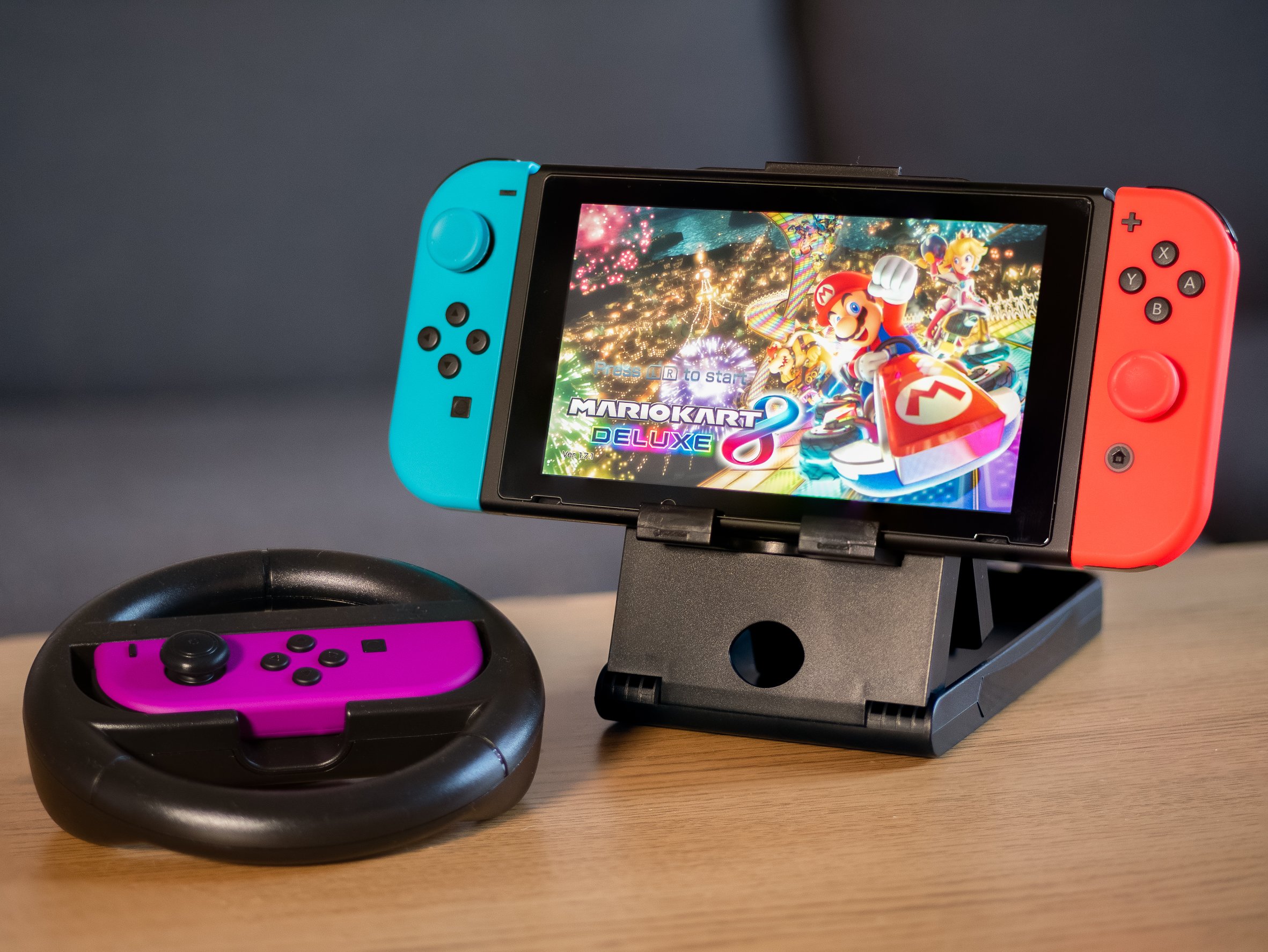 DAYDAYUP [4 PIÈCES] Verre Trempé Compatible avec Nintendo Switch