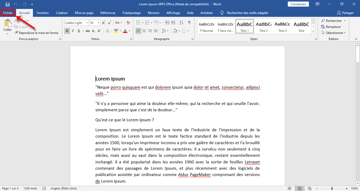comment verrouiller un document dans word