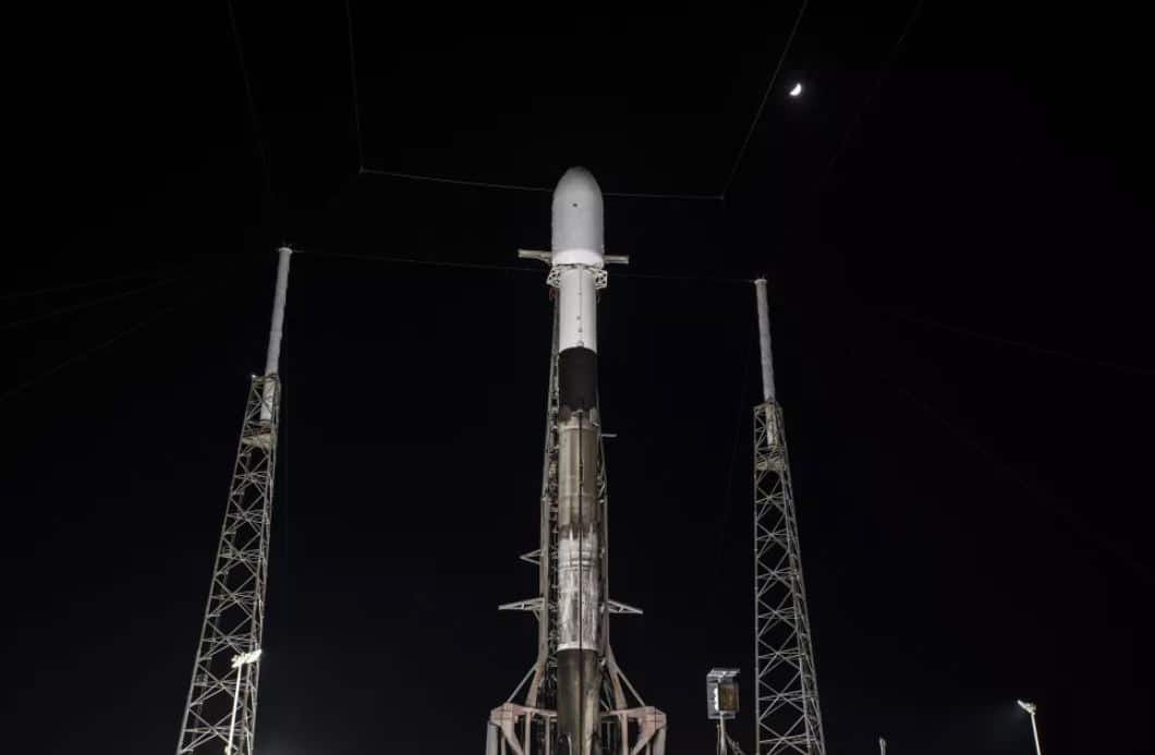 Falcon 9 destinée à lancer Mission 1