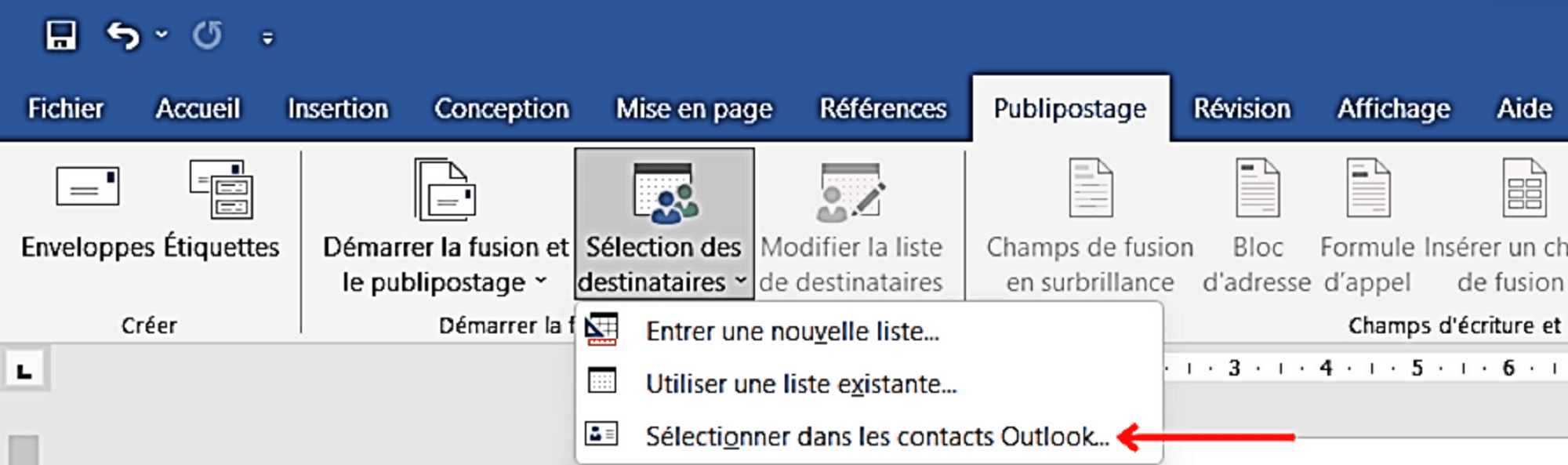 Publipostage-Sur-Word-Contact