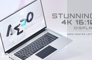 AERO 17 (Intel 12th Gen) Laptop Crédit Giabyte