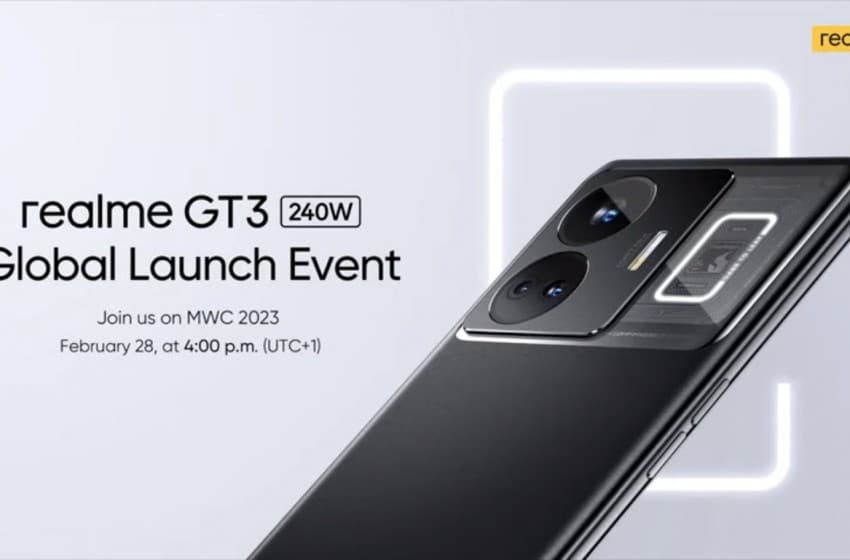 Le Realme GT3, un smartphone incroyable qui se recharge à 240 W, sera bientôt lancé