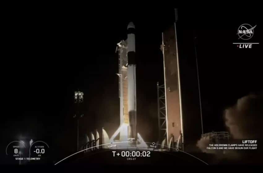 SpaceX vient de lancer la mission robotisée CRS-27 vers la Station Spatiale Internationale