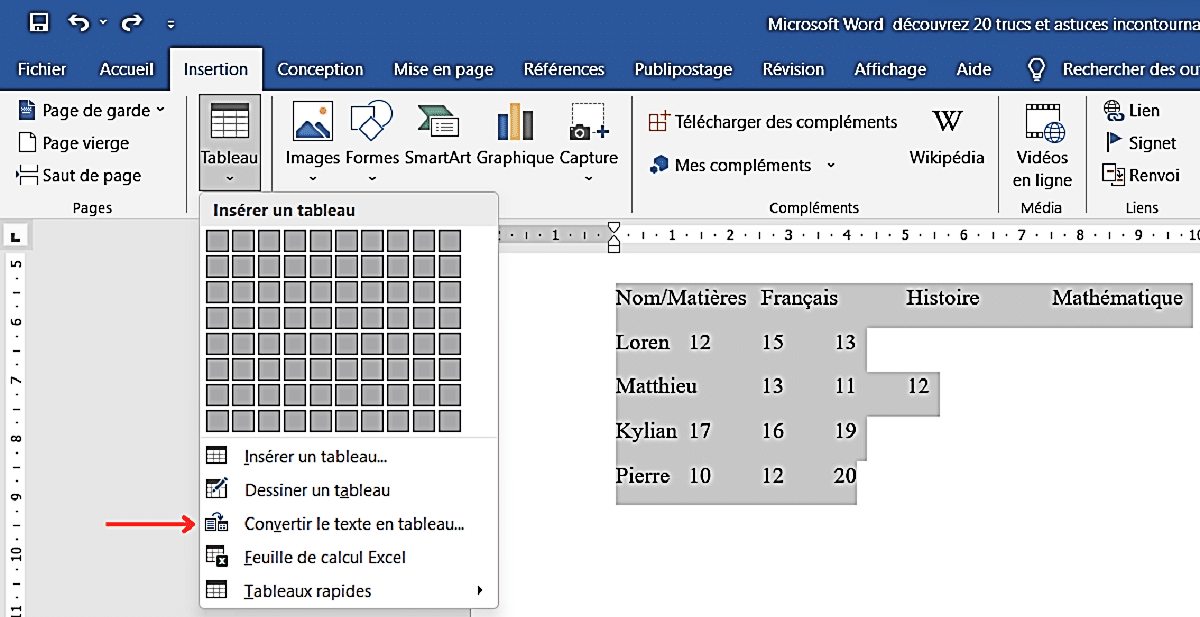 Microsoft-Word-Convertir