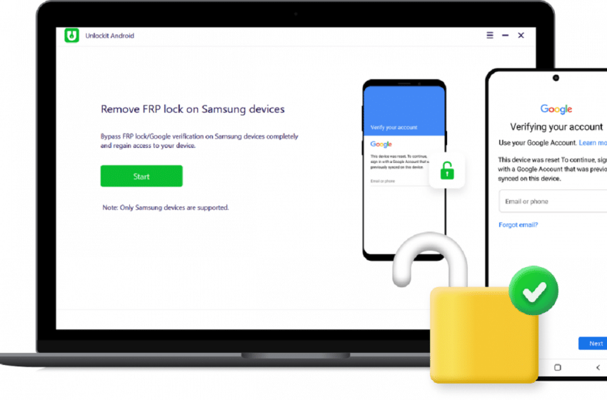 Le système de verrouillage Google FRP ne vous embêtera plus avec Unlockit Android