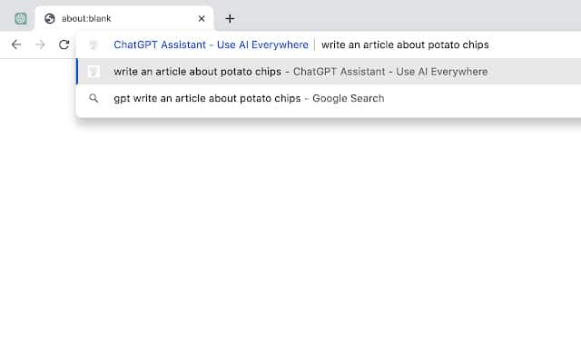 Crédits : ChatGPT Assistant - Use AI Everywhere