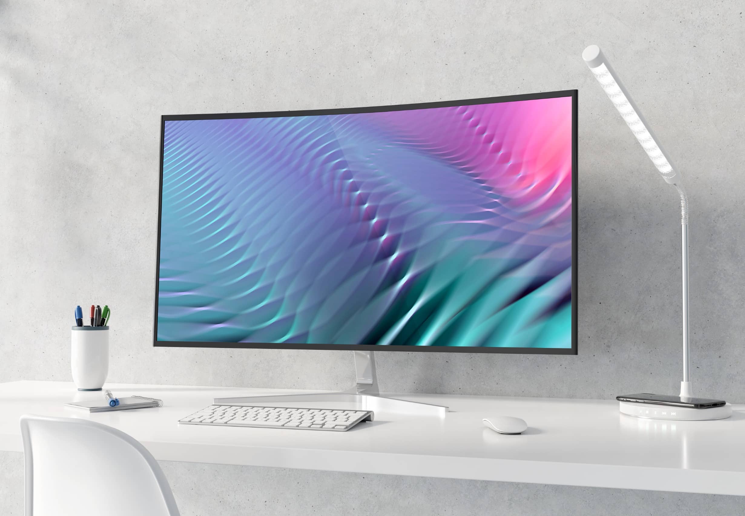 Moniteur incurvé ultra-large QHD de 34 pouces avec USB Type-C™