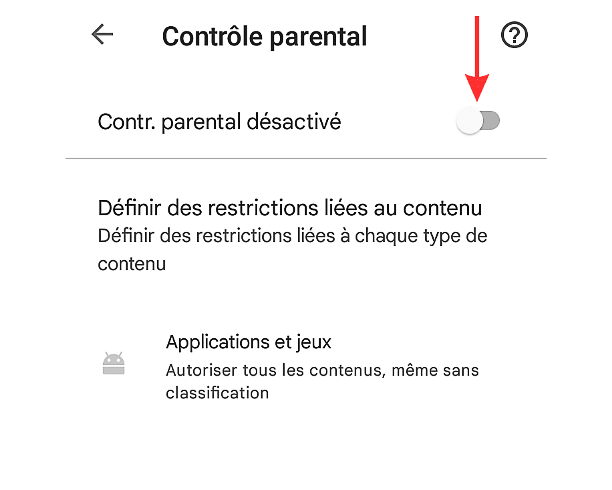Configurer-Le-Contrôle-Parental-Desactiver
