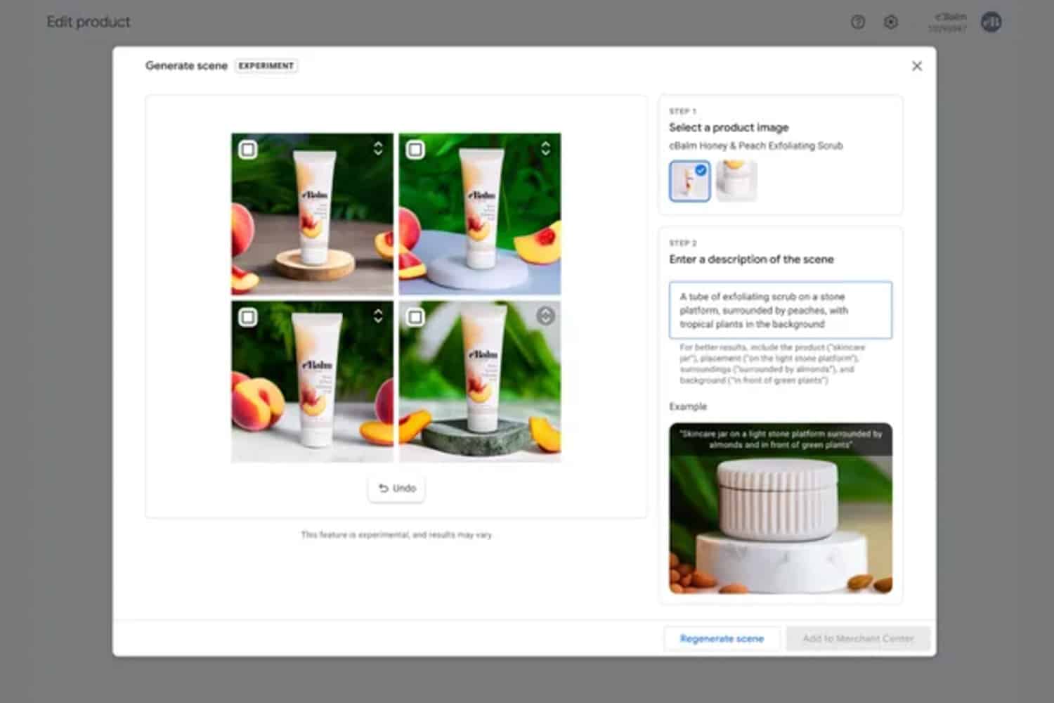 Google Merchant Center AI Hero