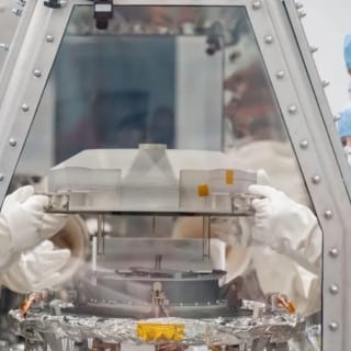 Couvercle de la capsule d'OSIRIS-REx