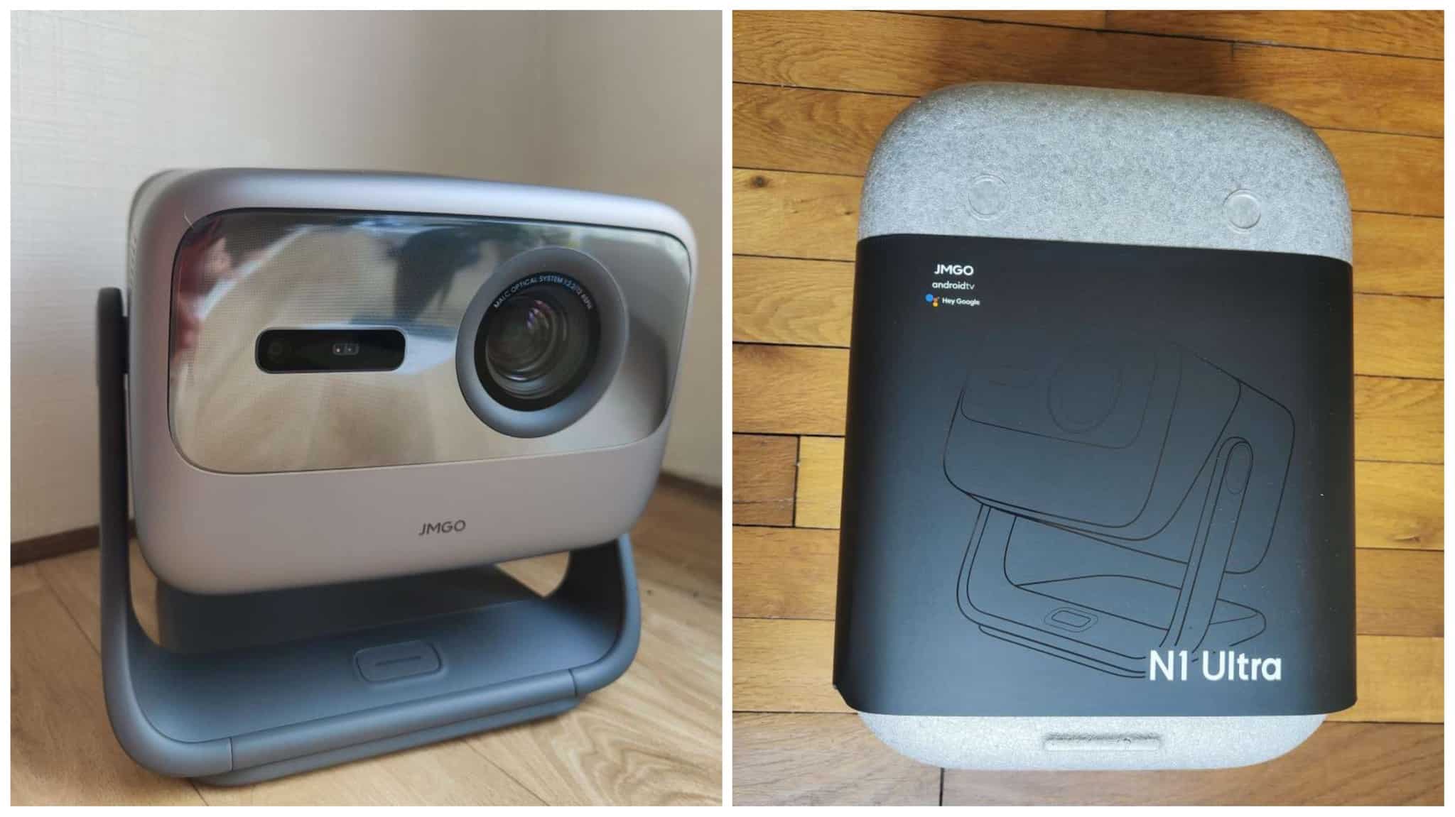 JMGO N1 Ultra : test, avis et présentation du projecteur 4K à cardan laser tricolore
