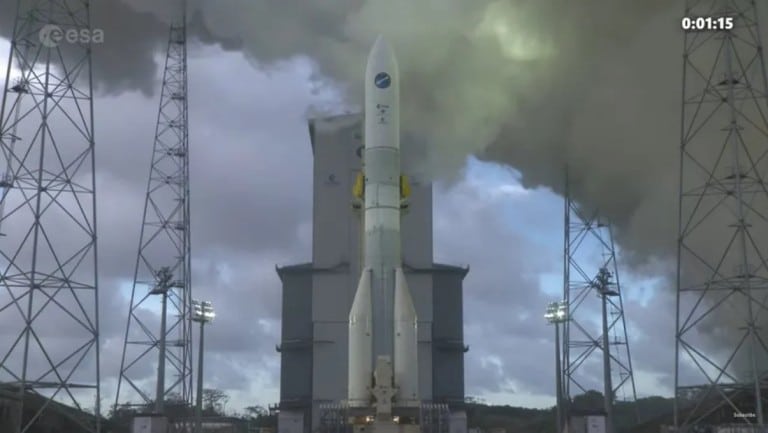 Ariane 6 à Kourou le 23 novembre